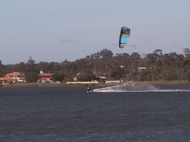 15m Slingshot, 18+ knot seabreeze, Speed Run