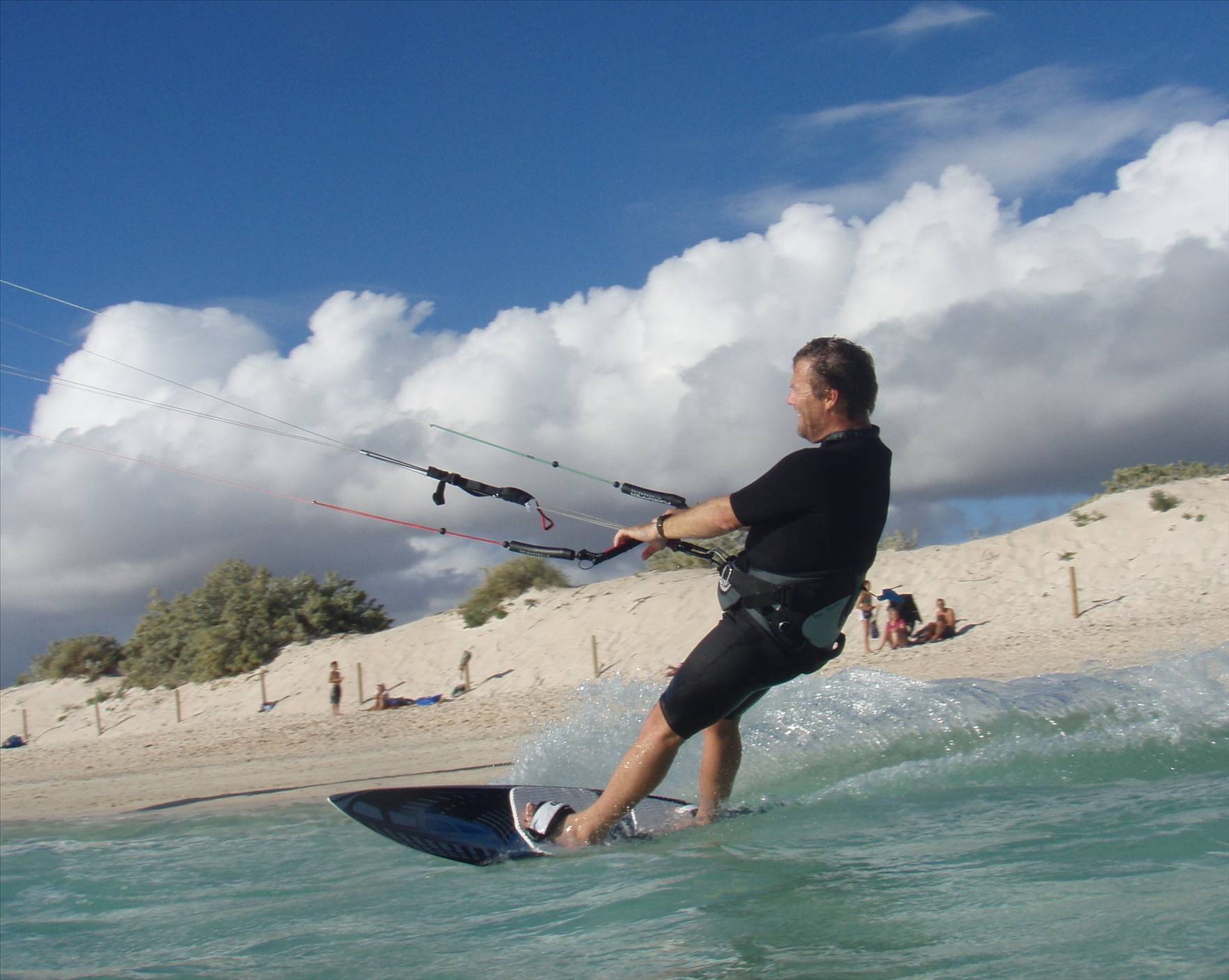 Flysurfer Psycho4 & Spleene Zone wave board