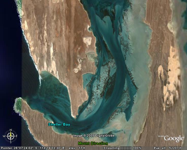 With a boat you can get in to some interesting places I think