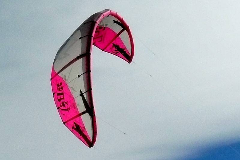 Kite session at Kirra on Friday
