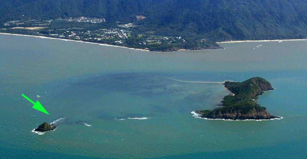 Lefthander at Haycock Island north of Cairns