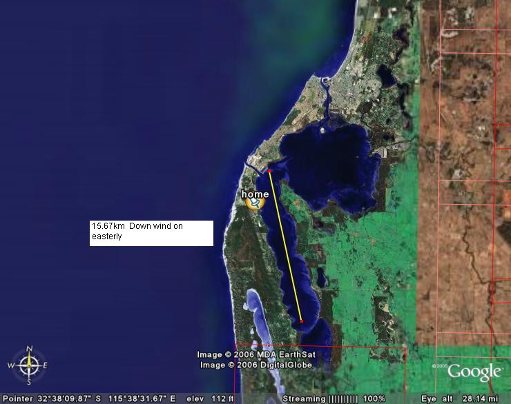 My dream run for a strong easterly