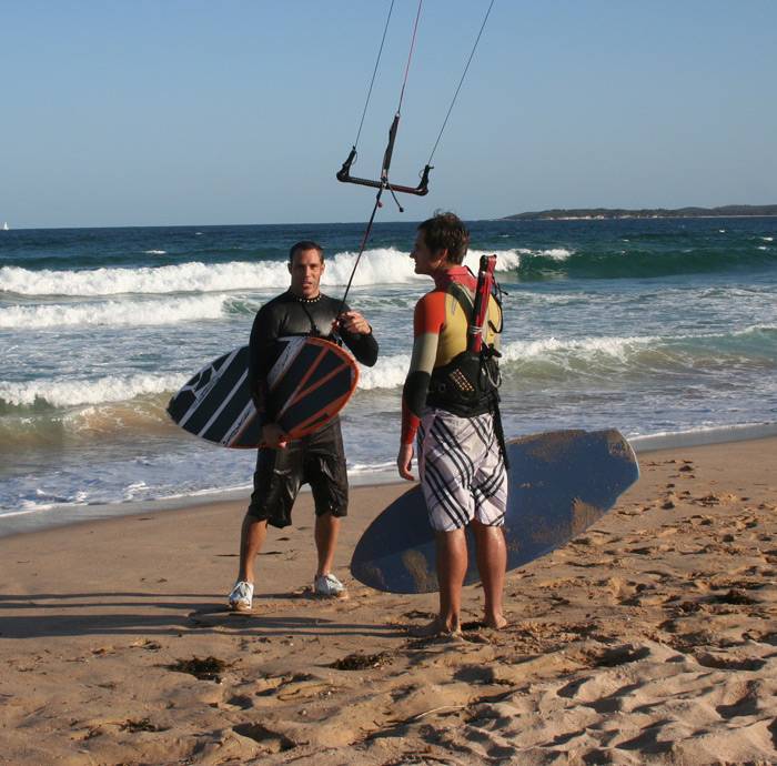James Grundy on Skimboard / Airush