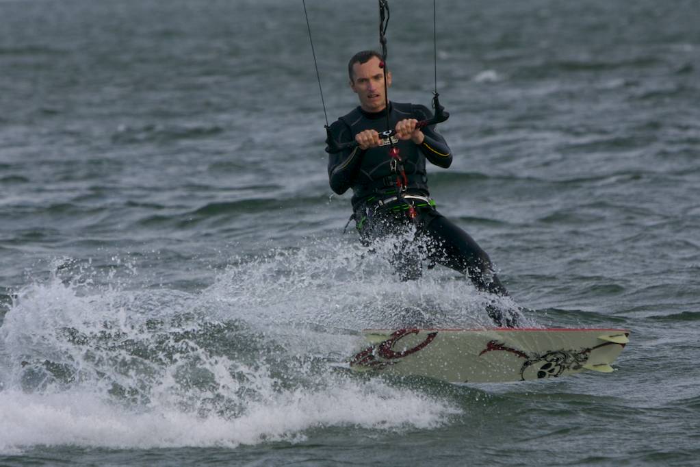 Just another day at Dolls Point with 30+knots