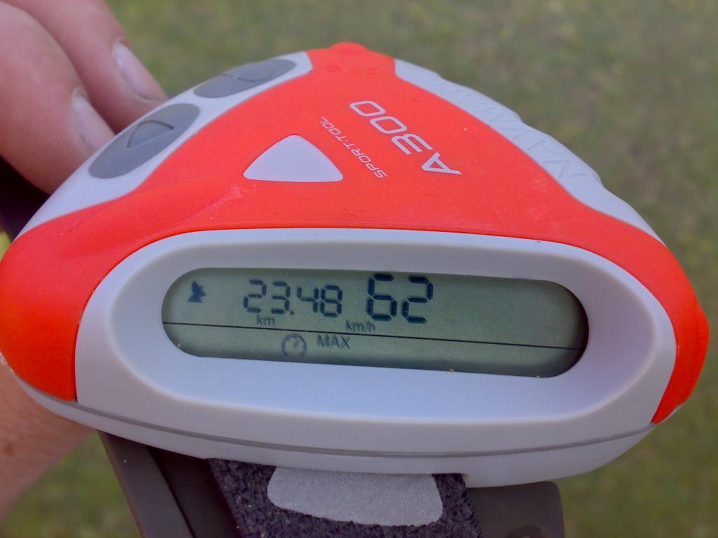 my top speed at old bar 62 k`s