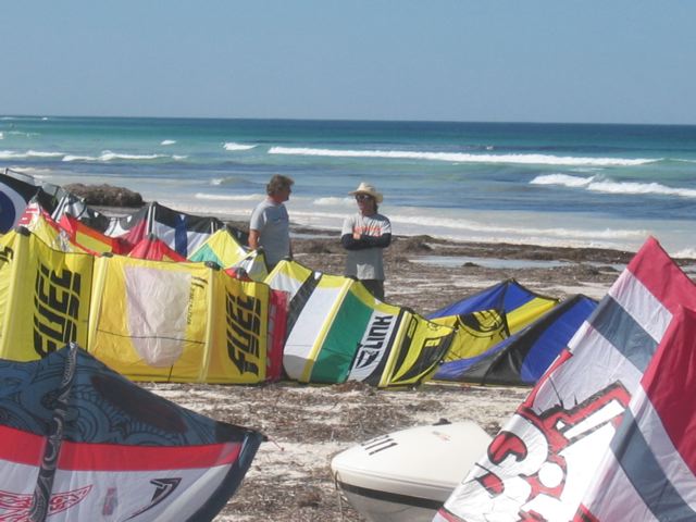 Kites...