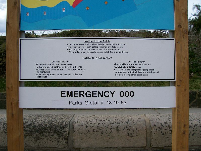 Sign kitebeach