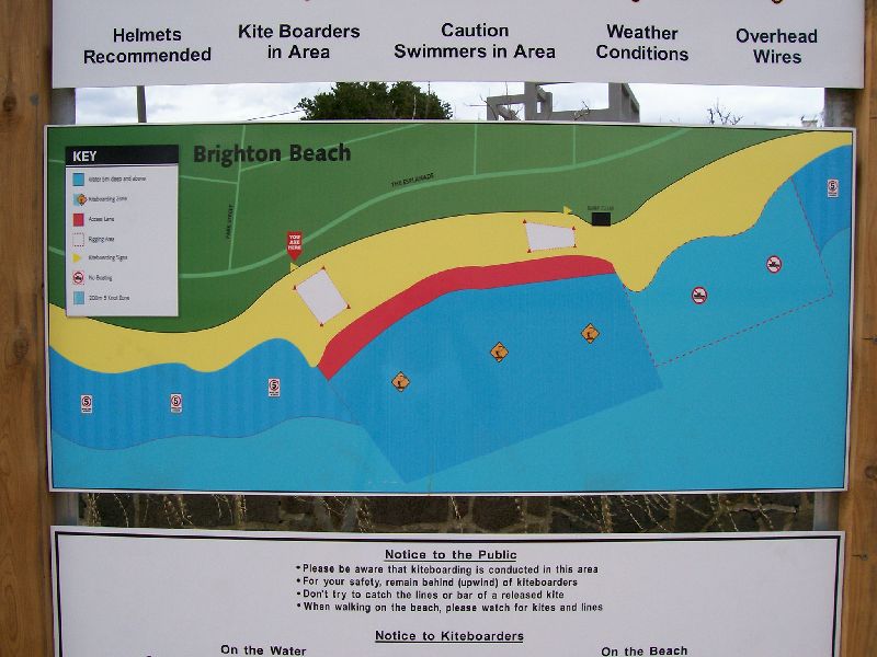 Sign kitebeach