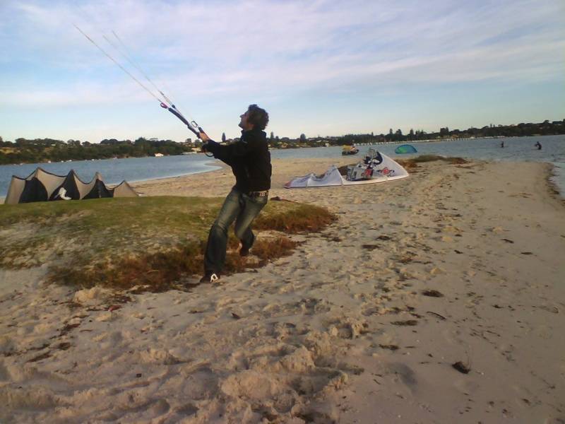 Beach jumping