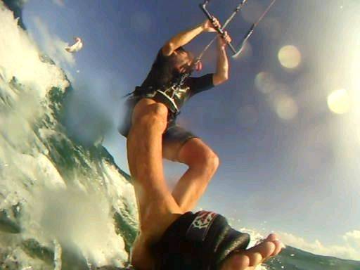 GoPro on Twintip