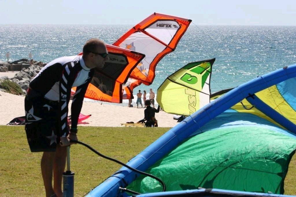 WAKSA Xmas Downwinder takeoff