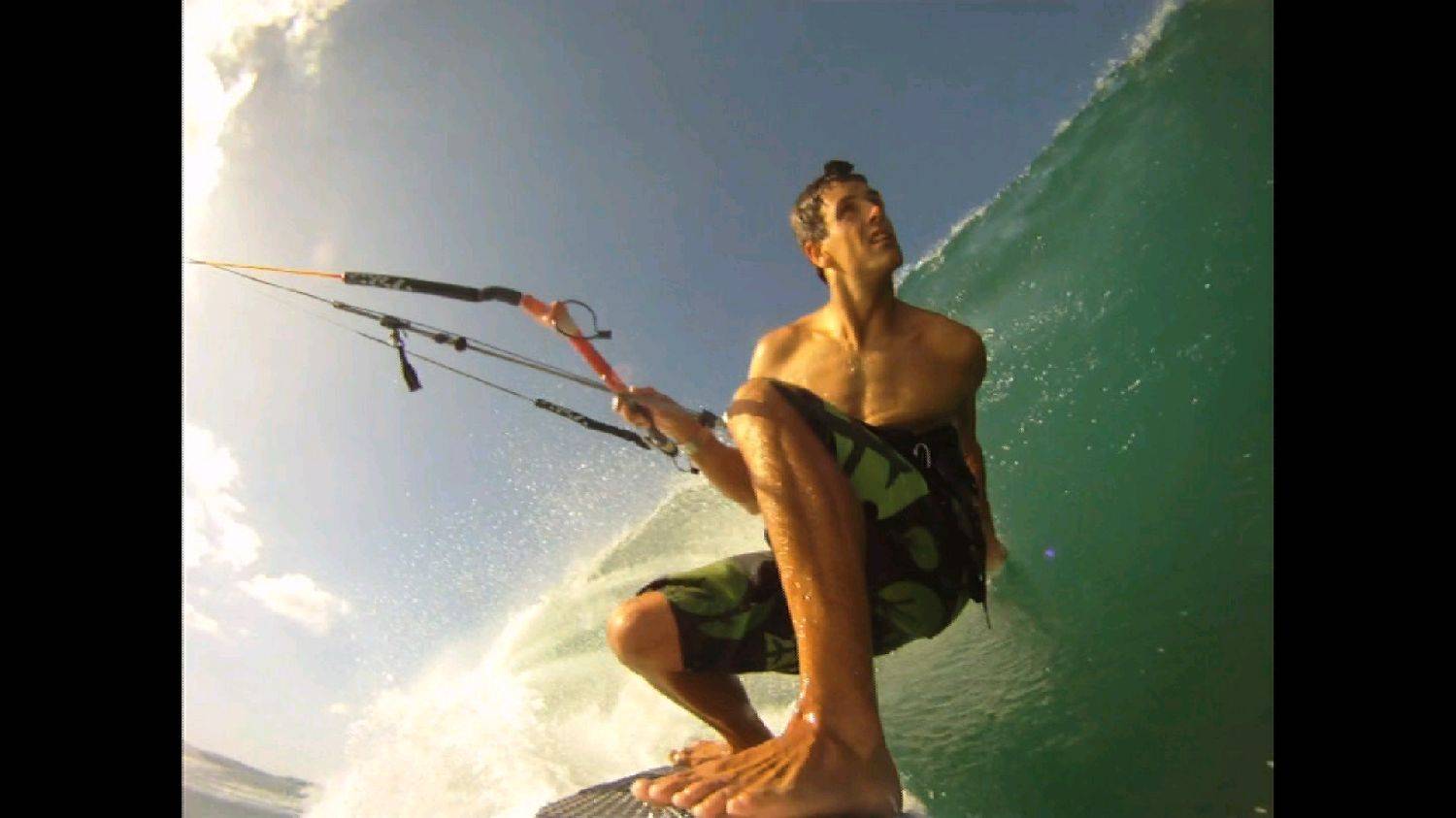 Kite pole cam