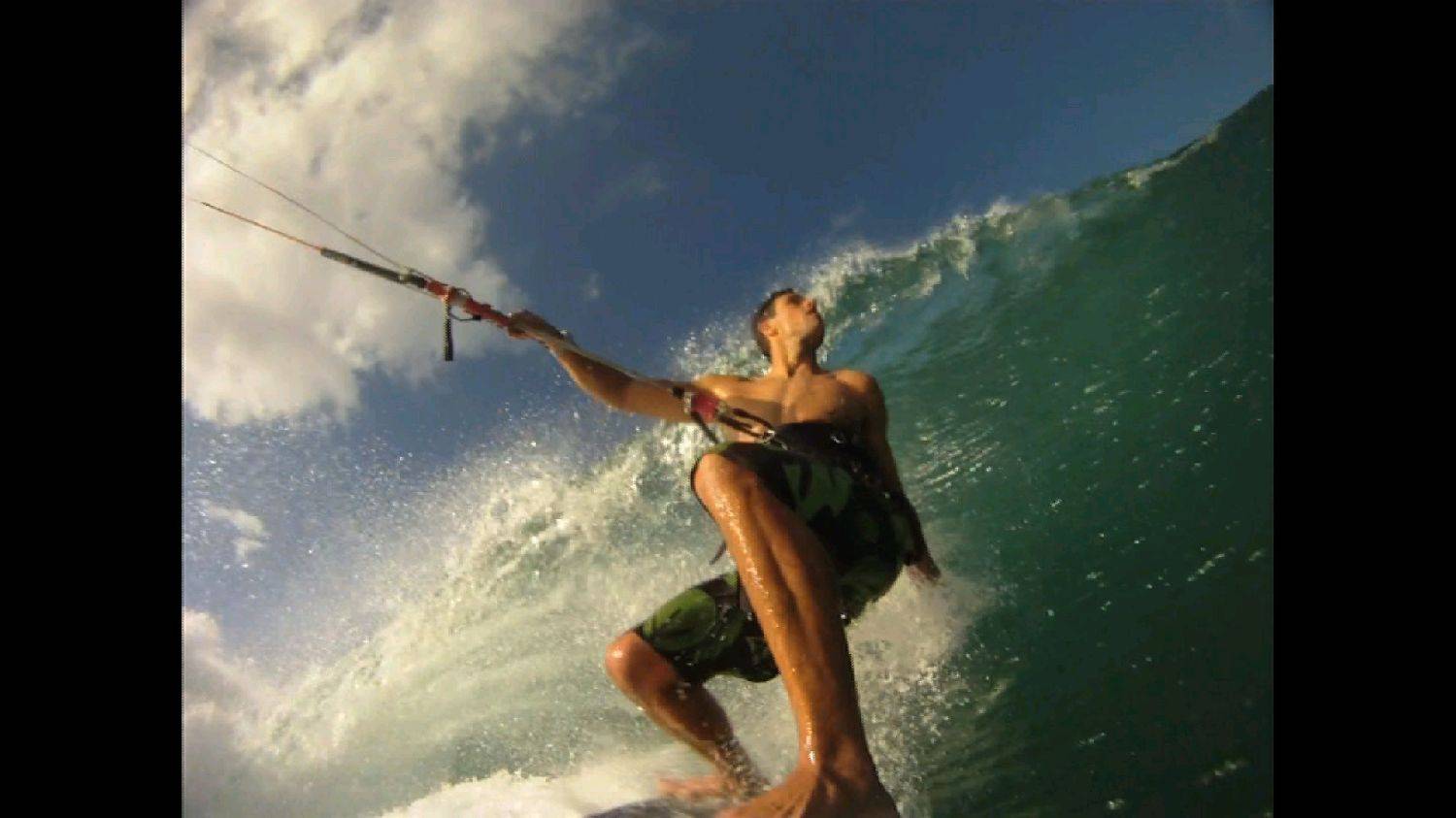 Kite pole cam
