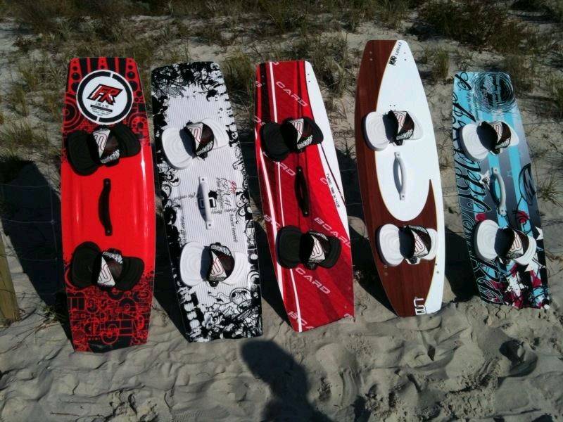 L to R Freeride,  Pro, Tyro, Wave, Tempo