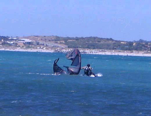 Nice kite rescue