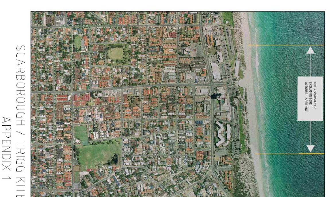 Bighton Kite Wind surf exclusion zones