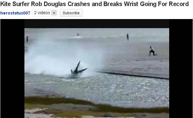 Rob Douglas crash