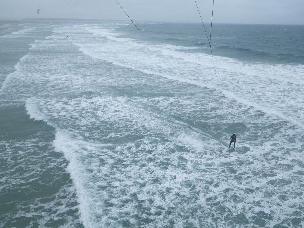 In the surf at Inverloch