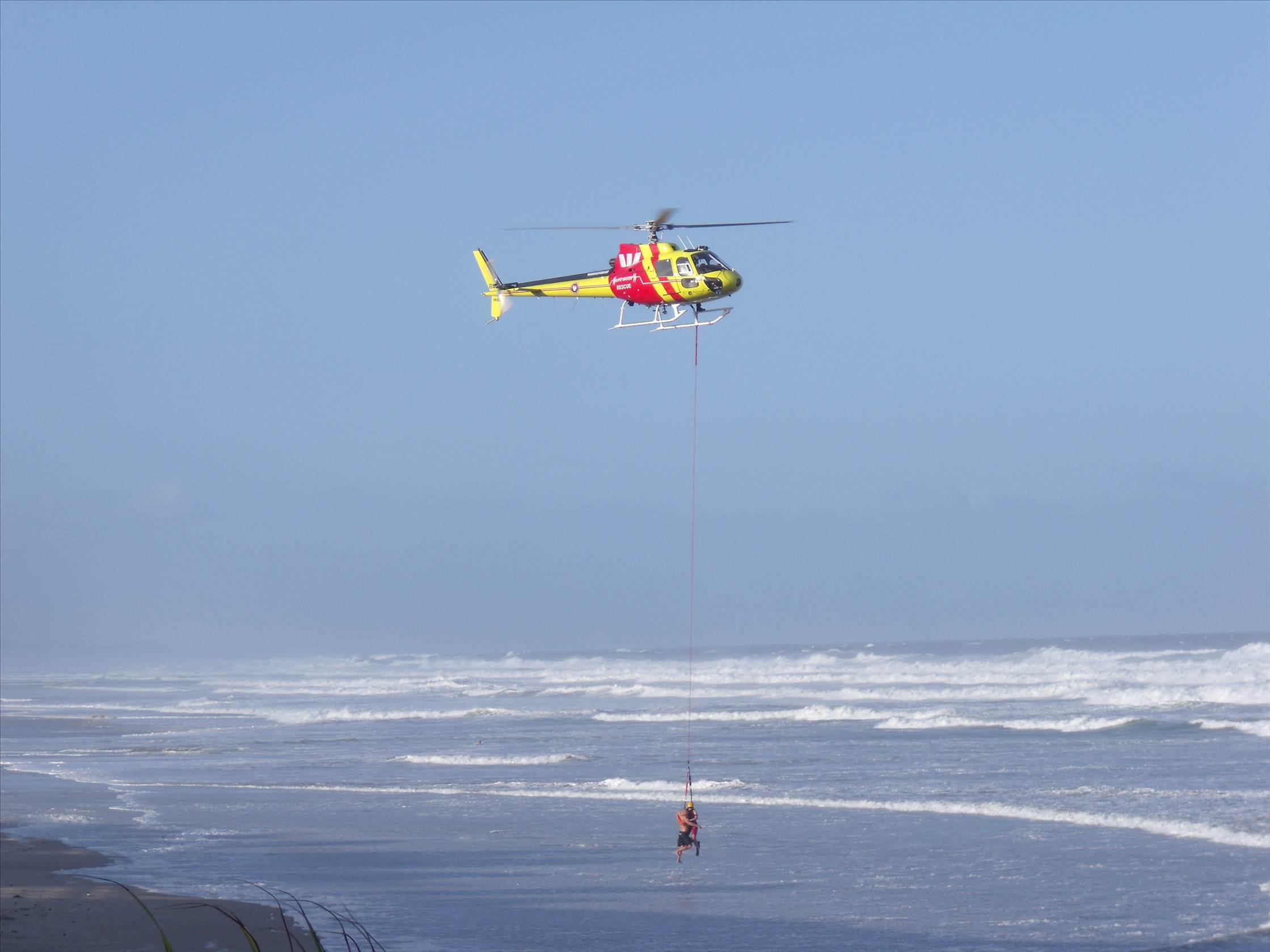 Christmas Day chopper rescue @ Coolum