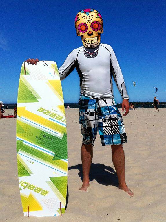 Winner of Cardboards Kiteboard Competition