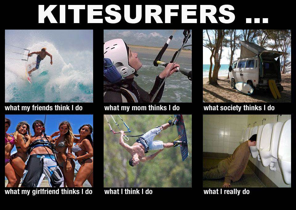 kitesurfers