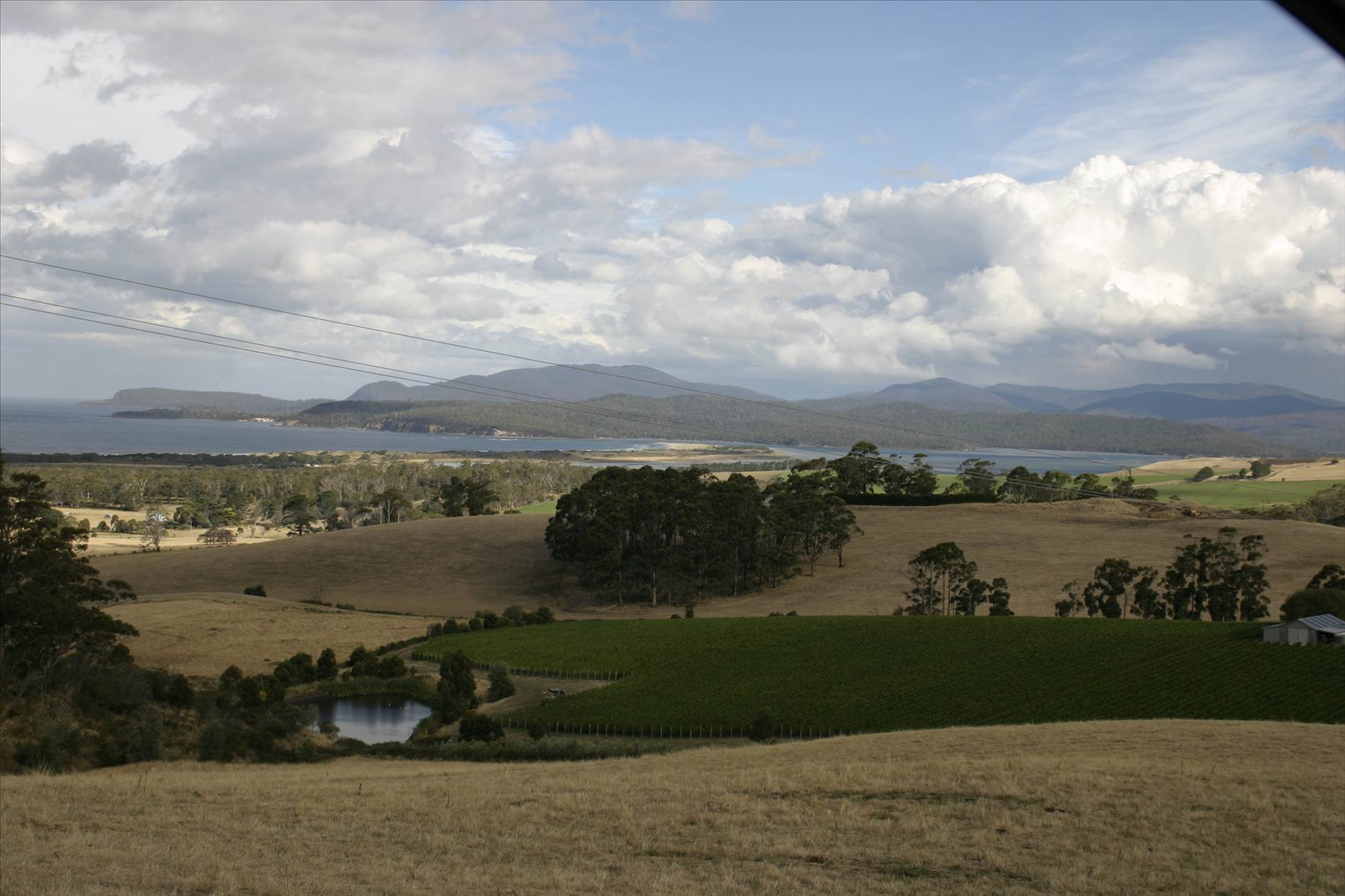 view from break ck