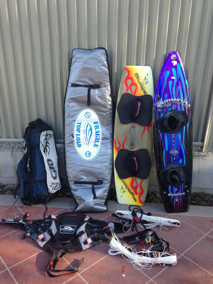 kite and board