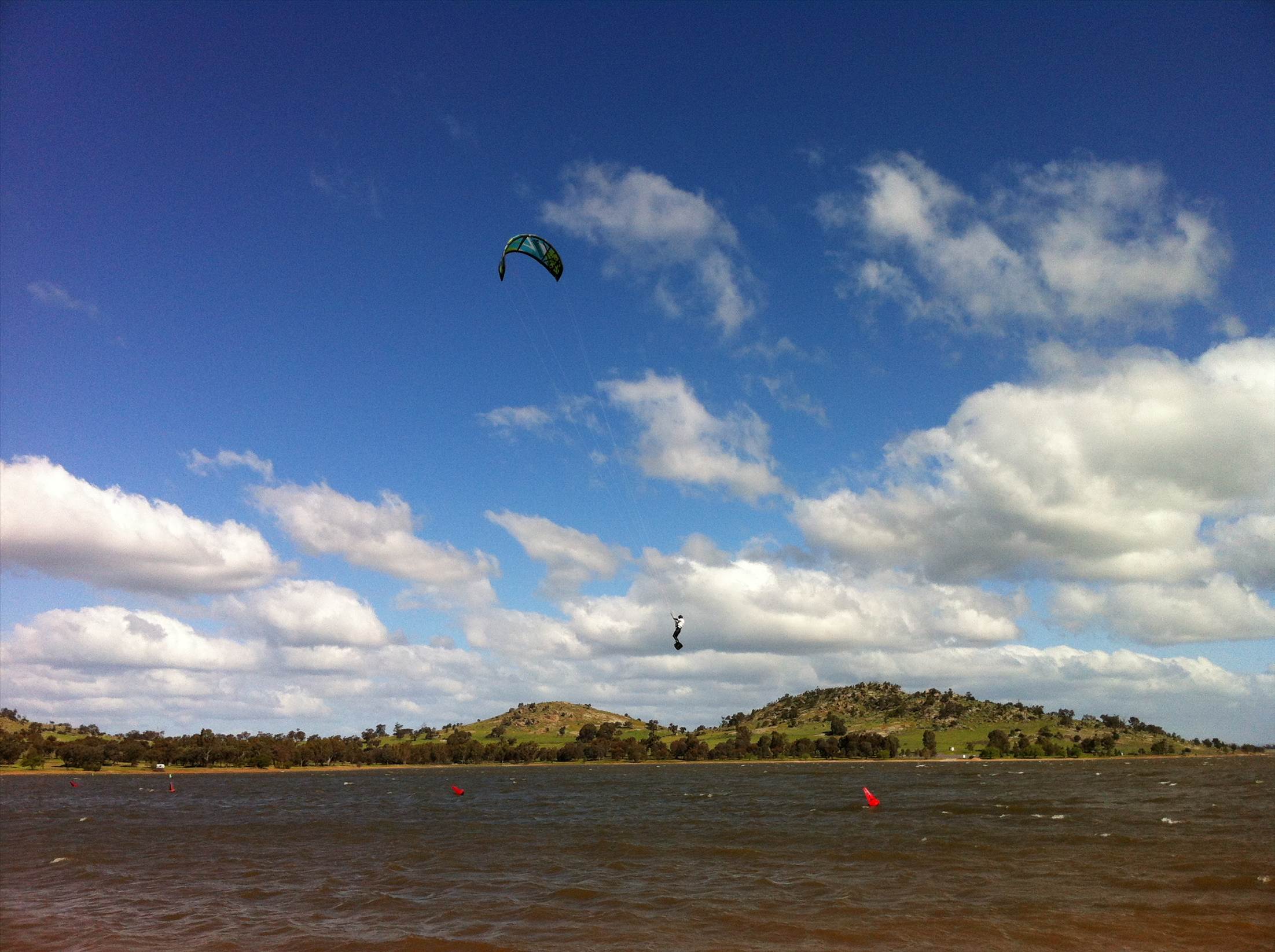 Sometimes we get wind