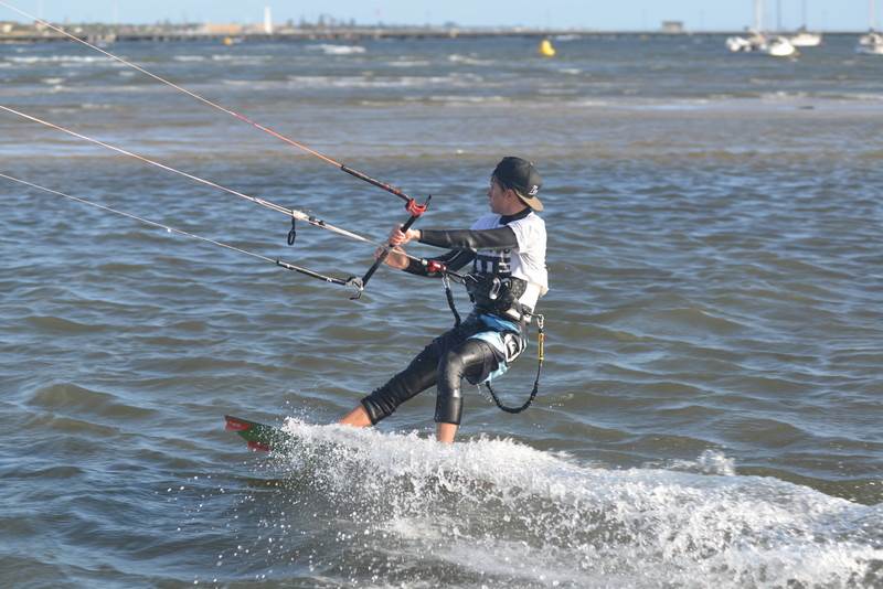 Kitesurfing St Kilda
