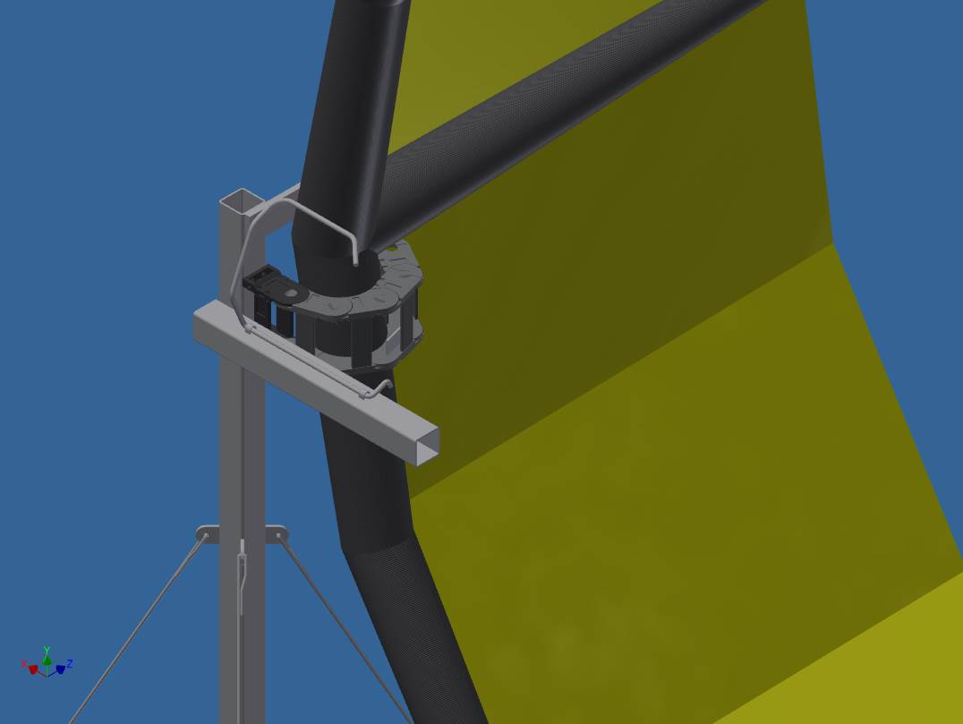 KITE TRAP-KITE HELD FOR LAUNCH2