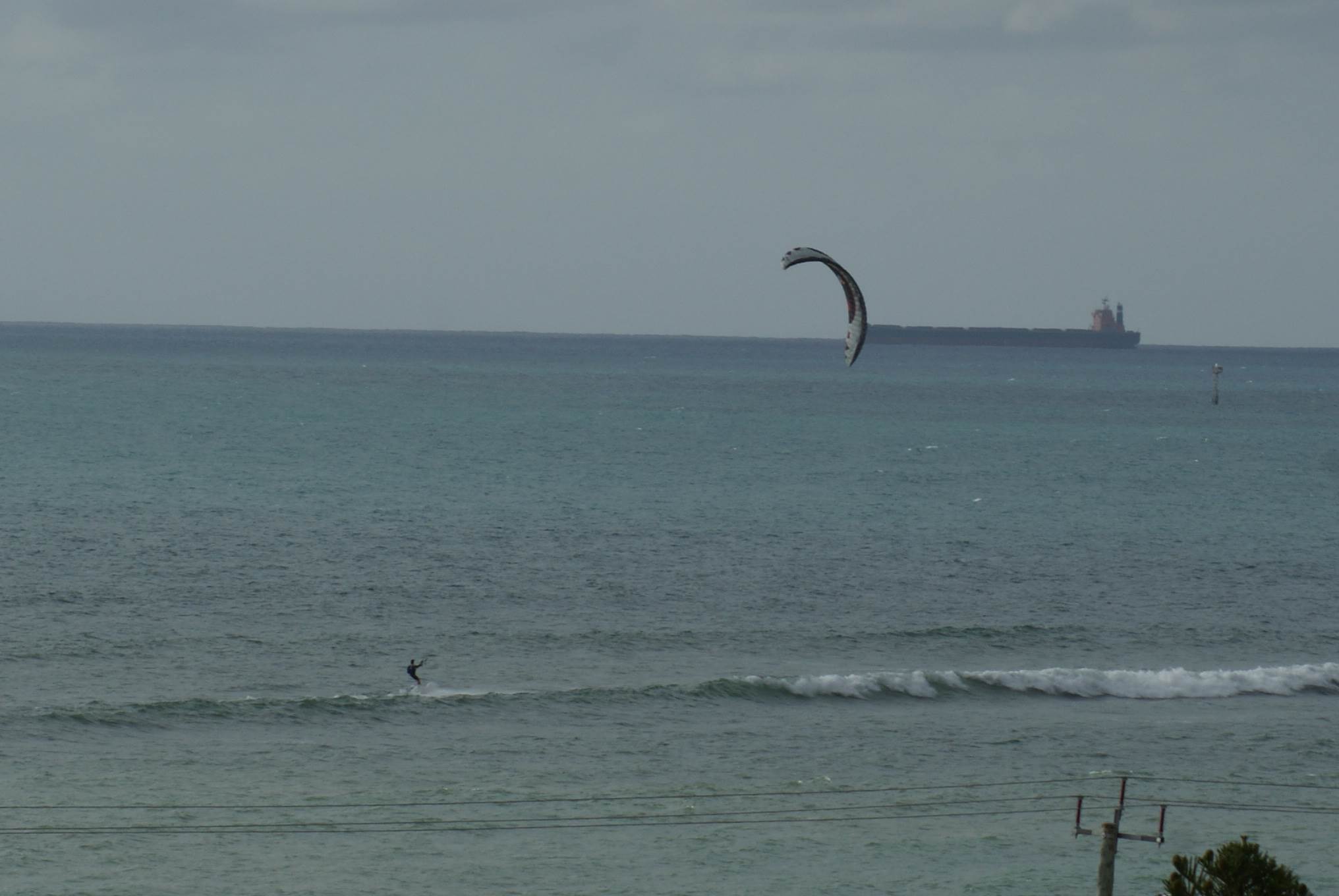 Ian Young passing through Geraldton to Exmouth 420pm 11/10/2014