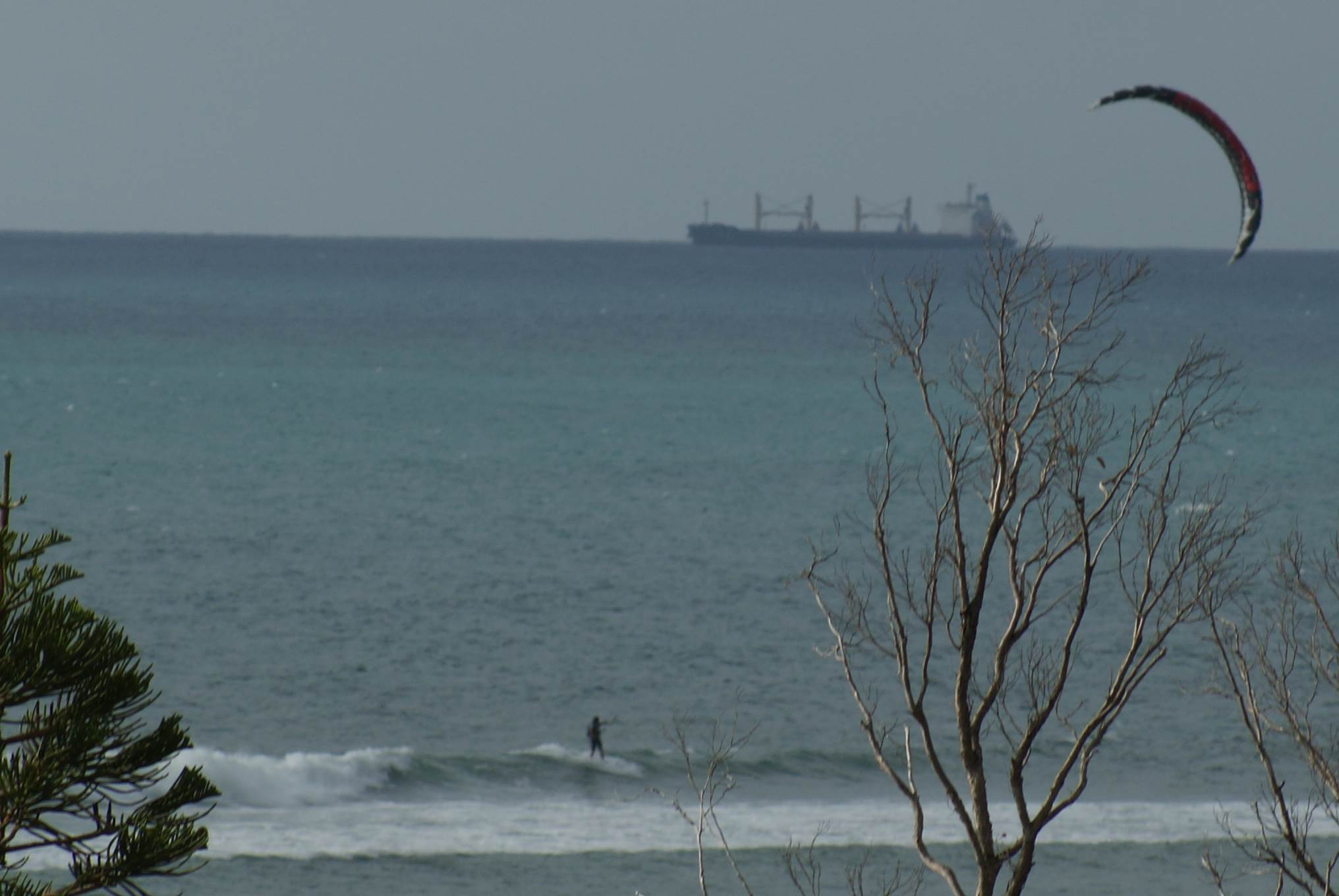 Ian Young passing through Geraldton to Exmouth 420pm 11/10/2014