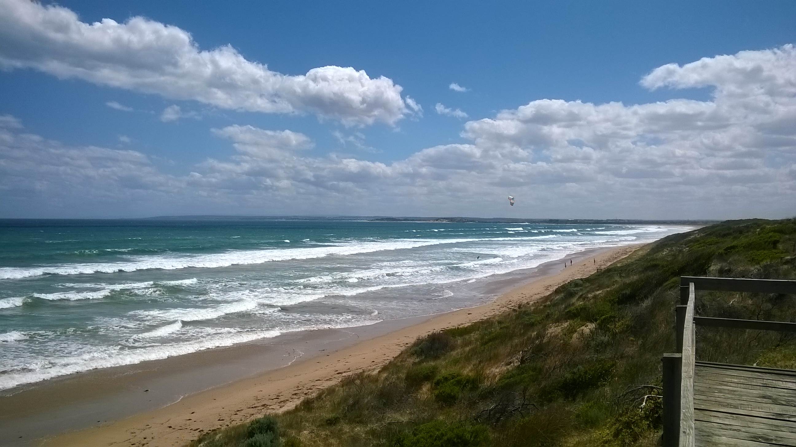 kite surfing