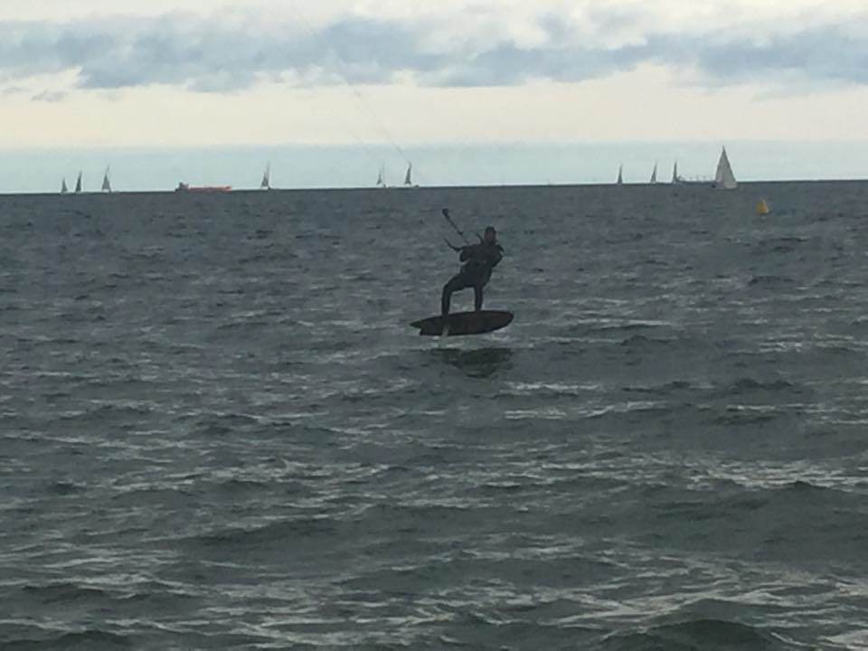 hydrofoil test ride