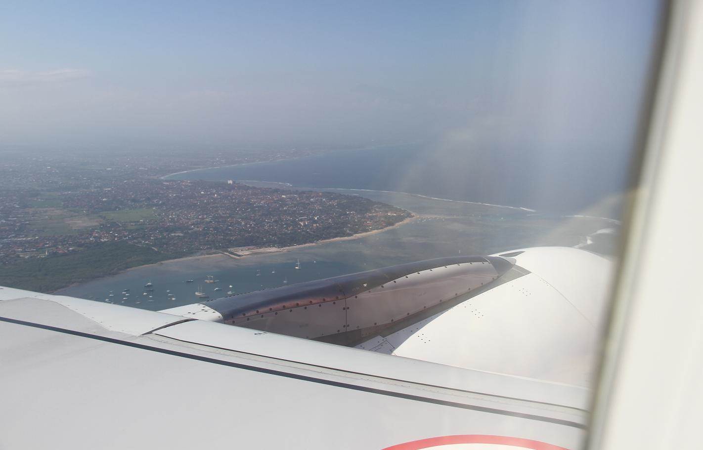 Sanur from the air
