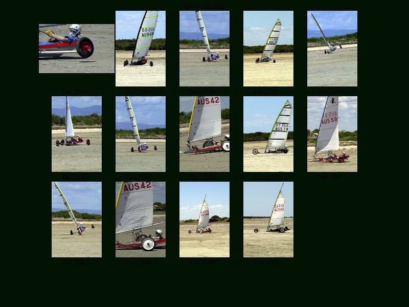 Land Yaxcht Sailing