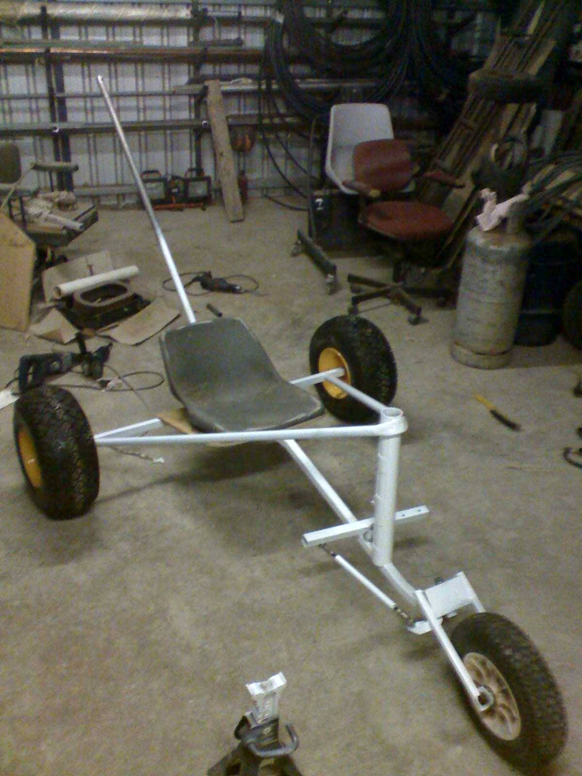 Almost finished mini-yacht