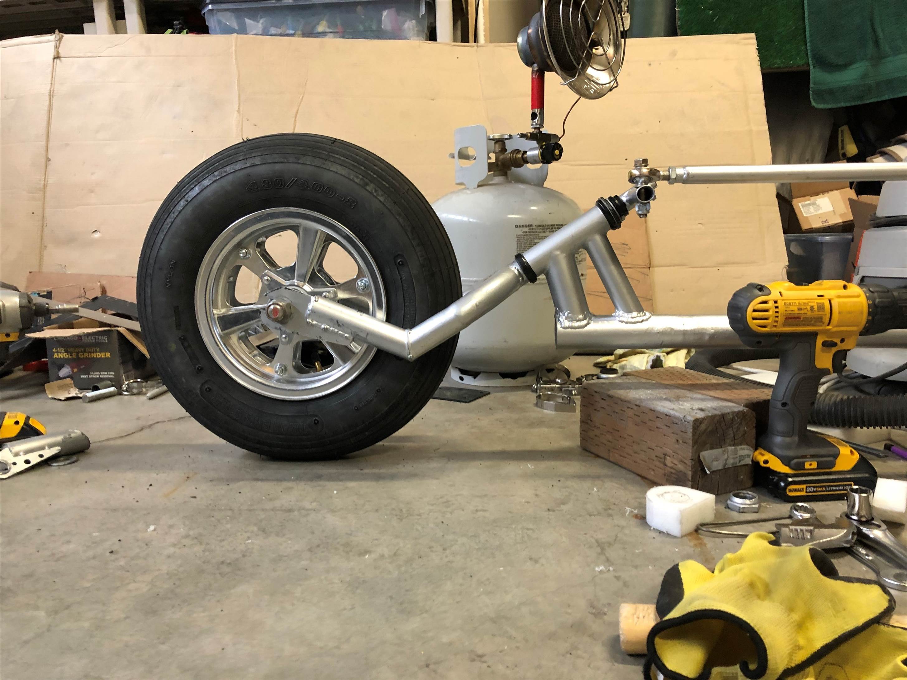 trailing fork