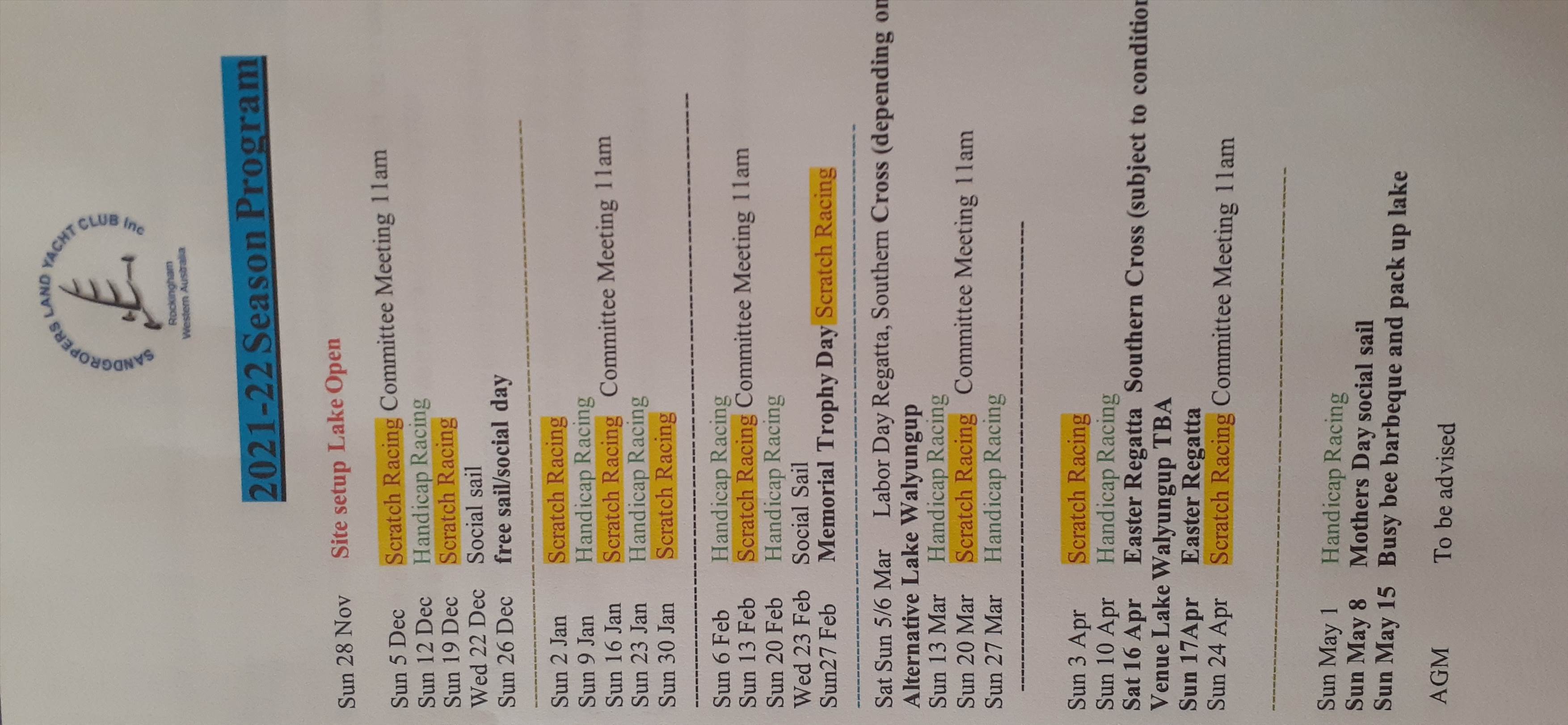 calendar