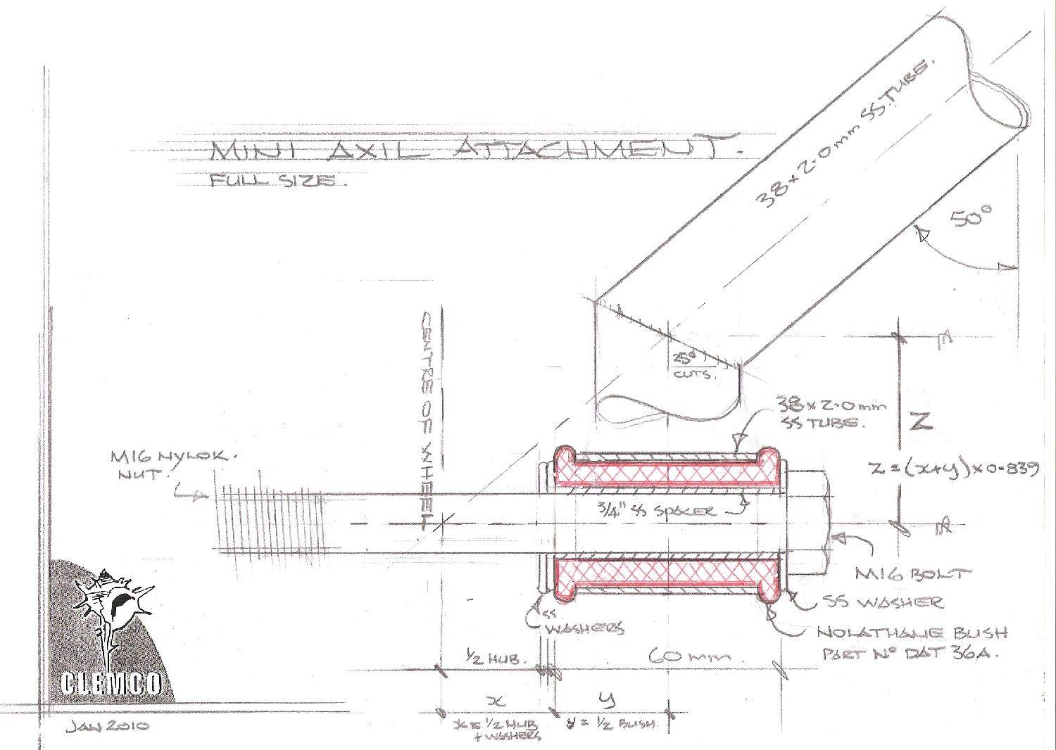 Mini Axle Attachment