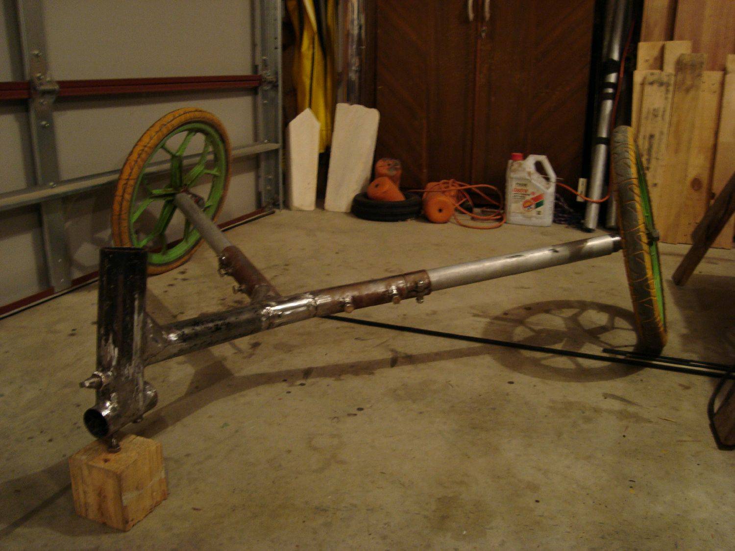 Wheels on