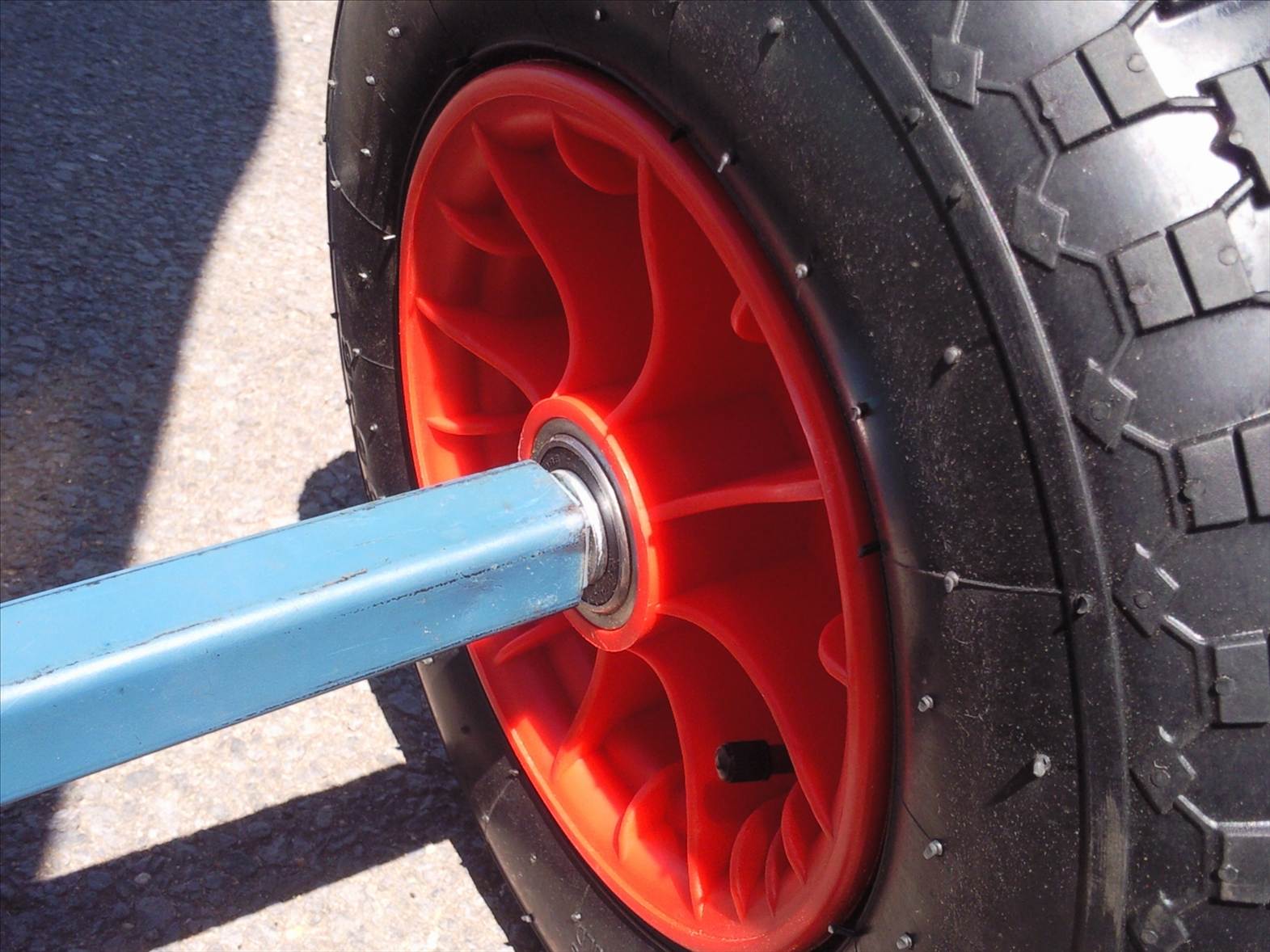 New wheels testing