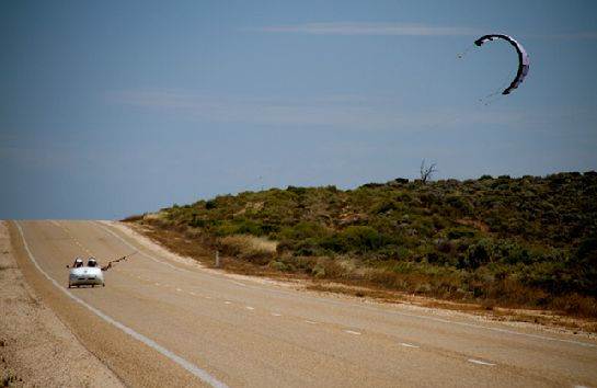 wind car across Aust