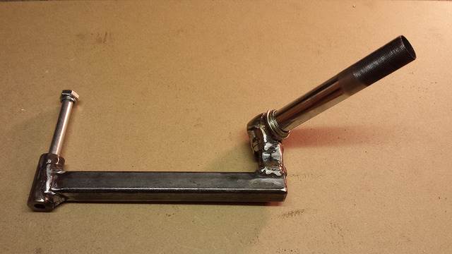 Front wheel bracket