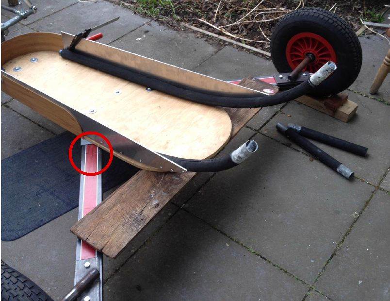 Mini ski fault
