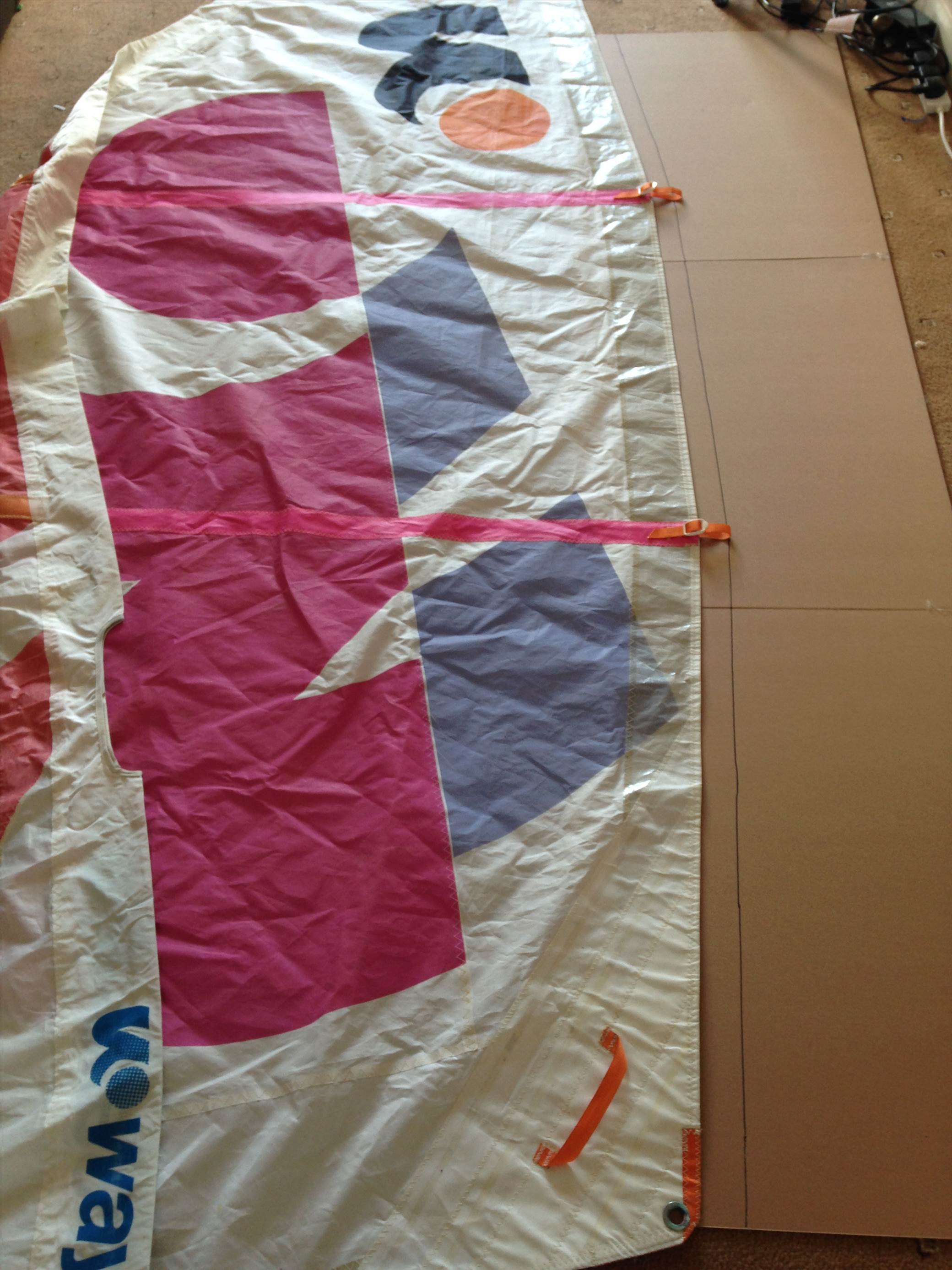 Cutting the sail
