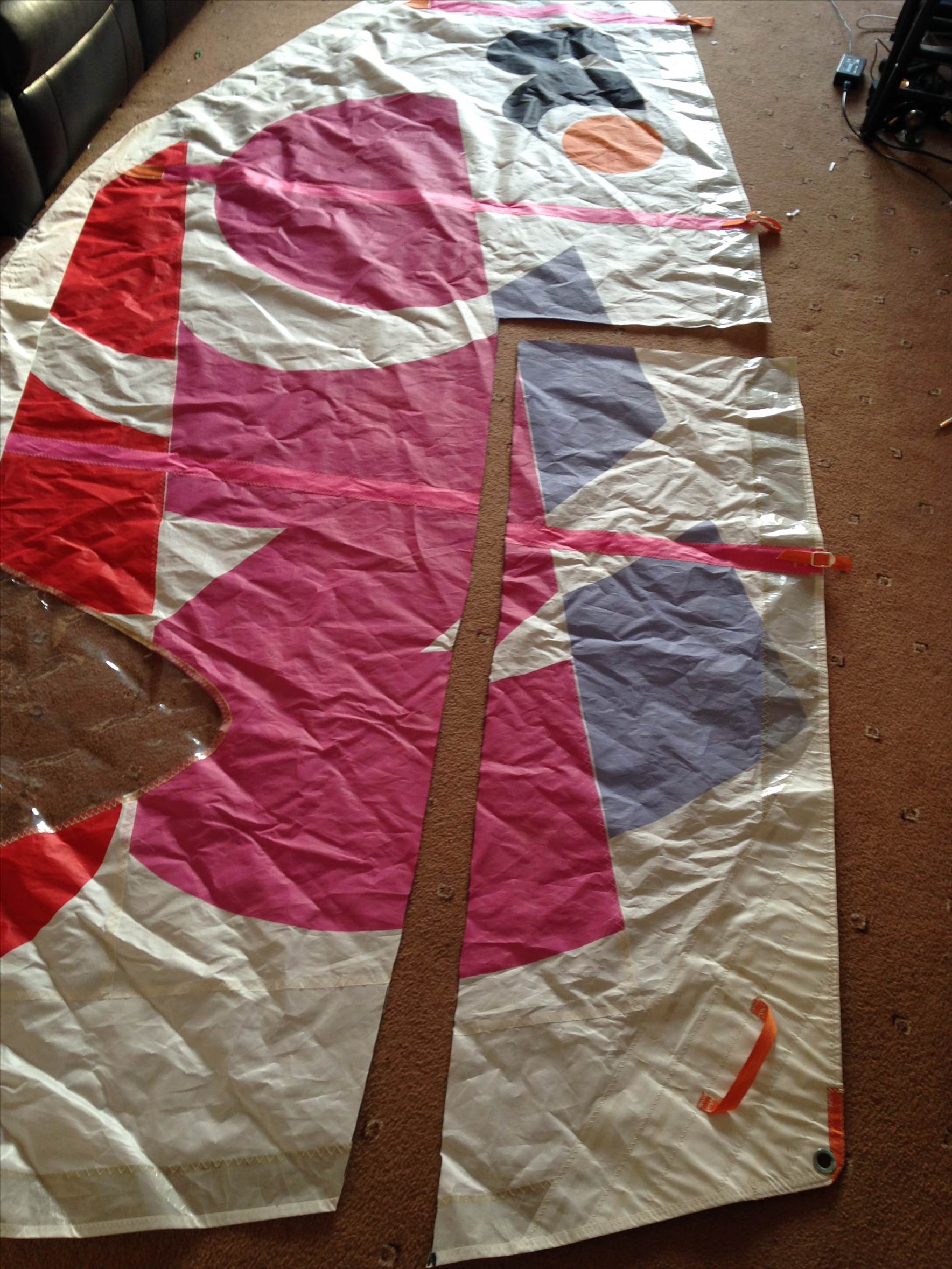 Cutting the sail