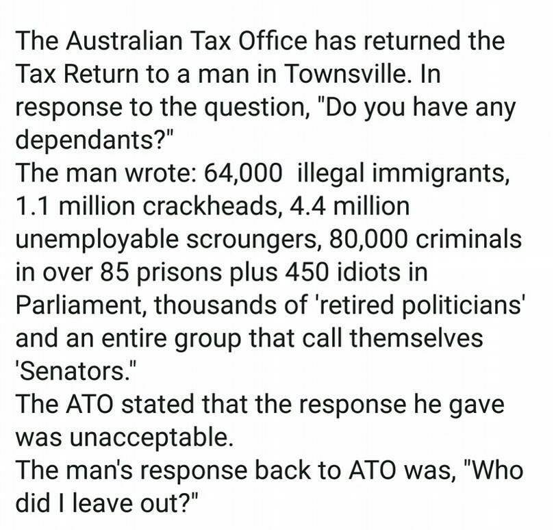 Tax return