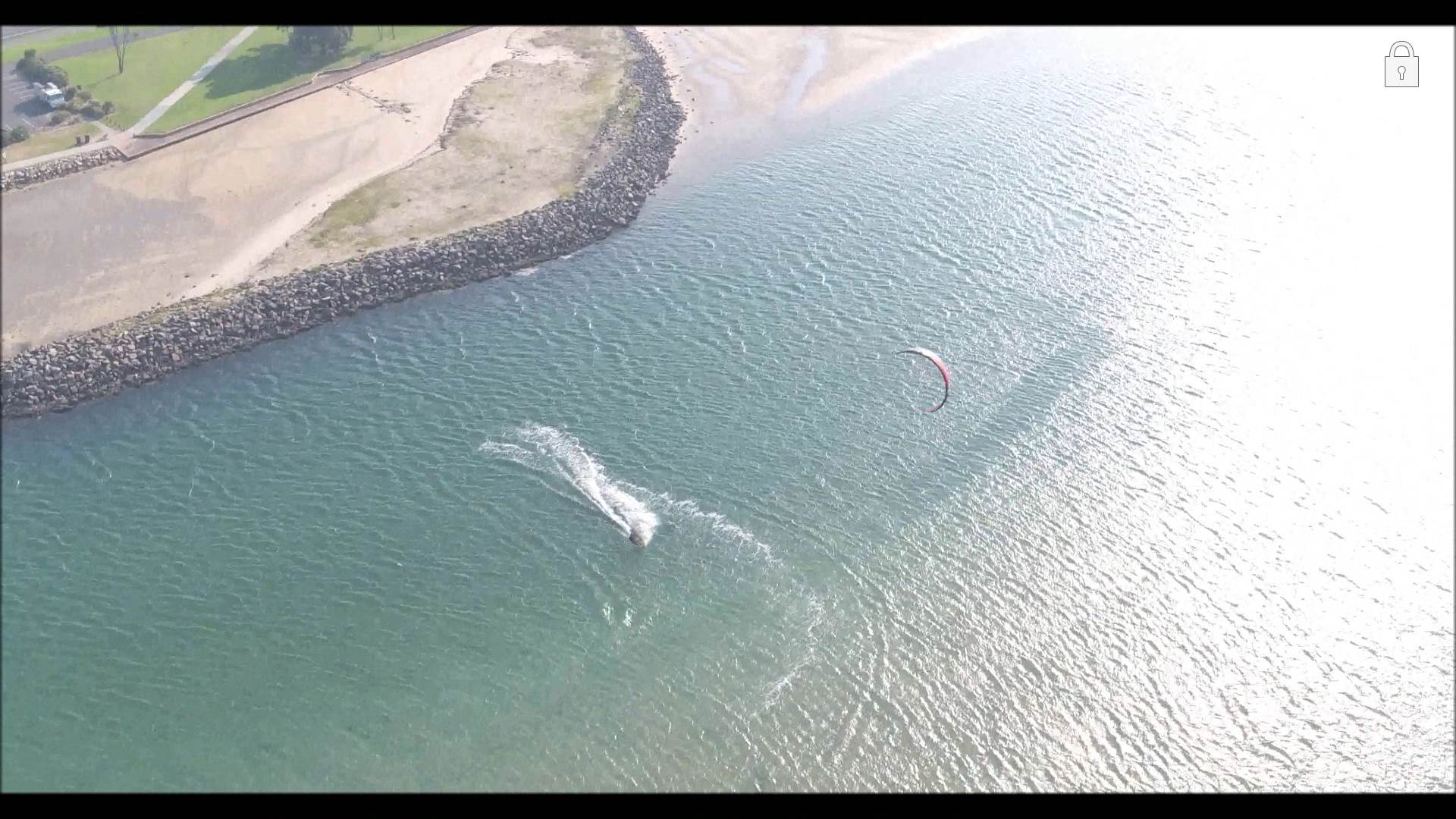 Kitesurf warila windang