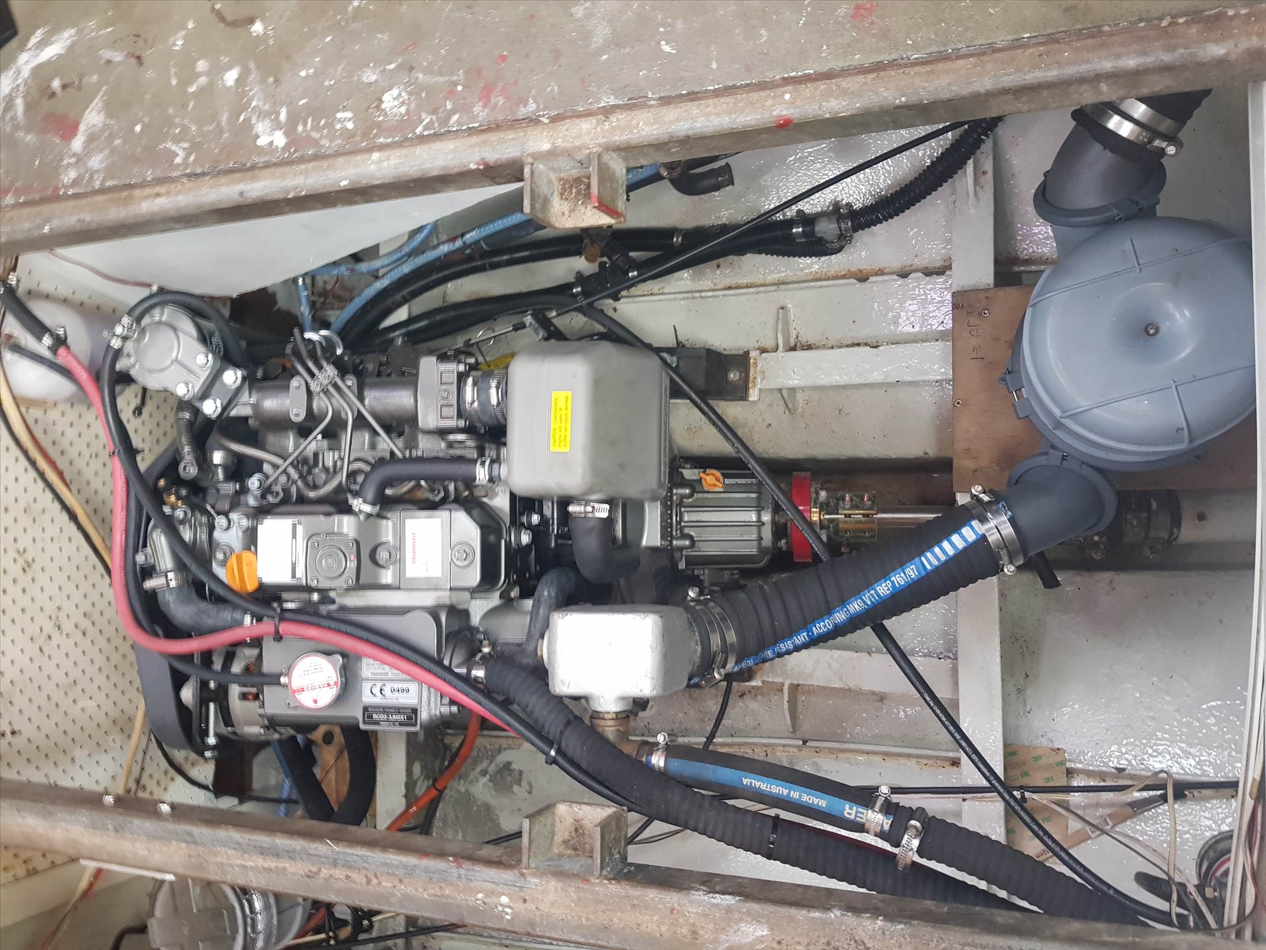 faulty exhaust construction